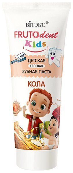 Vitex FRUTOdent Kids Children's gel toothpaste KOLA 65ml